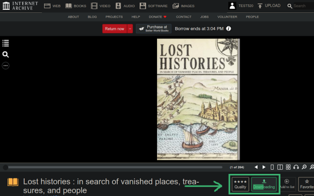 Extension interface screenshot (2)